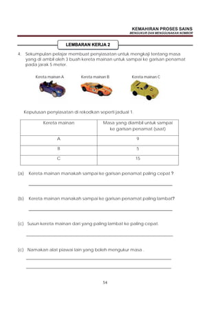 Modul Kemahiran Proses Sains Kssr Tahun 4