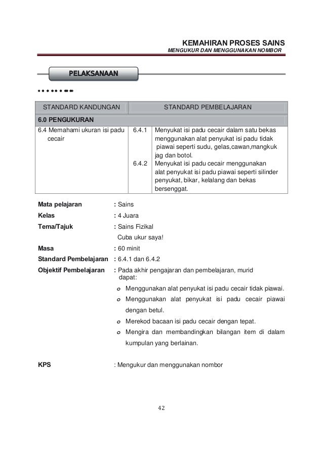 Modul Kemahiran Proses Sains Tahun 6 / Dunia Sains dan Teknologi
