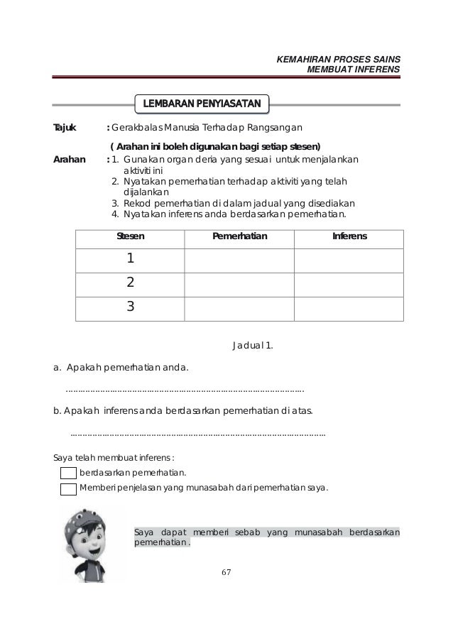 Nota Sains Tahun 4 Kemahiran Proses Sains / Download Nota Sains Tahun 4 Yang Bernilai Untuk Guru