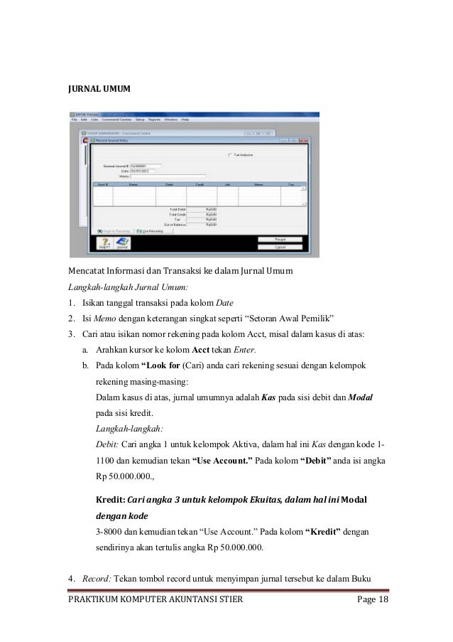 Modul komp akuntansi