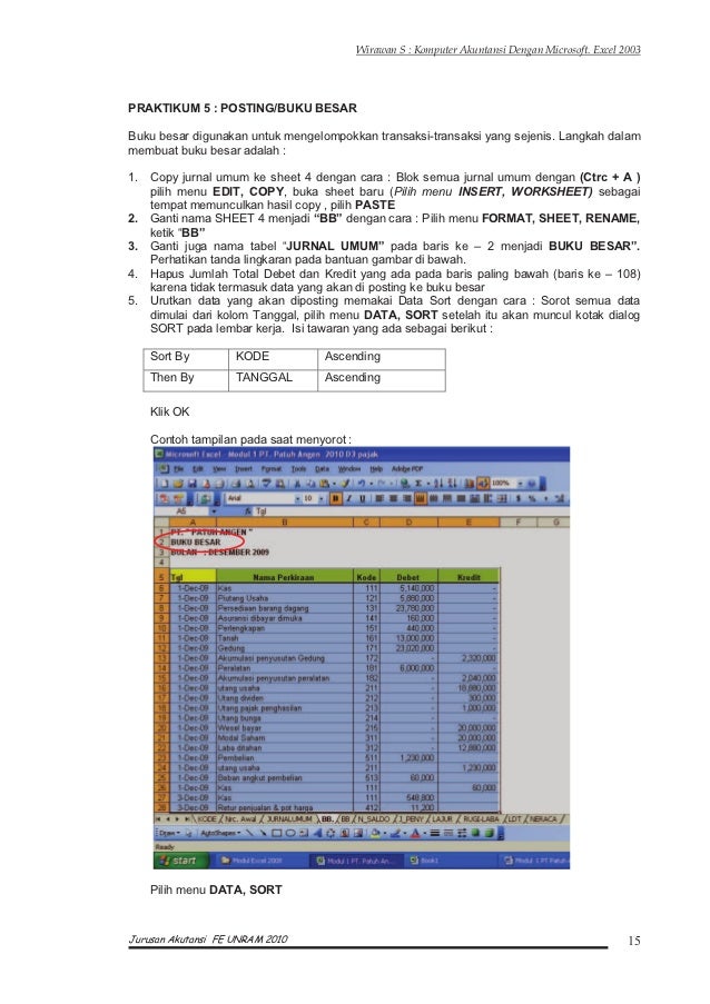 Modul komputer akuntansi