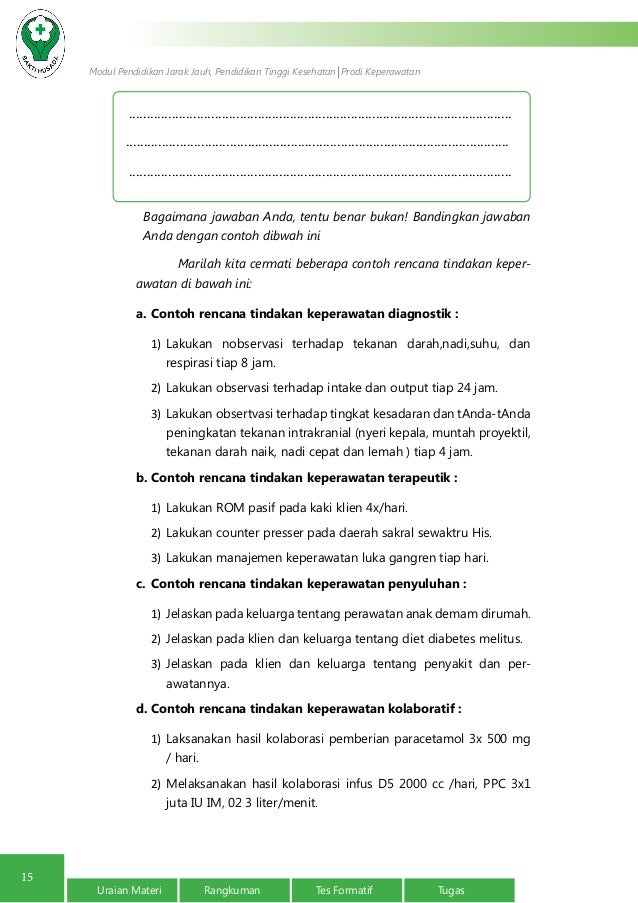 Perencanaan keperawatan