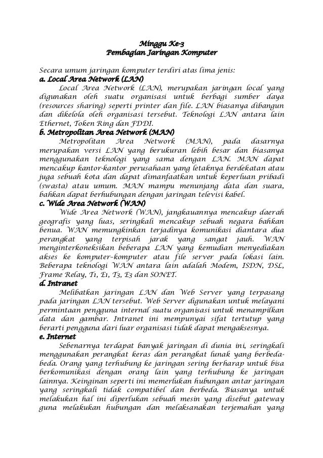 Model Komunikasi Data Modul kuliah jaringan komputer
