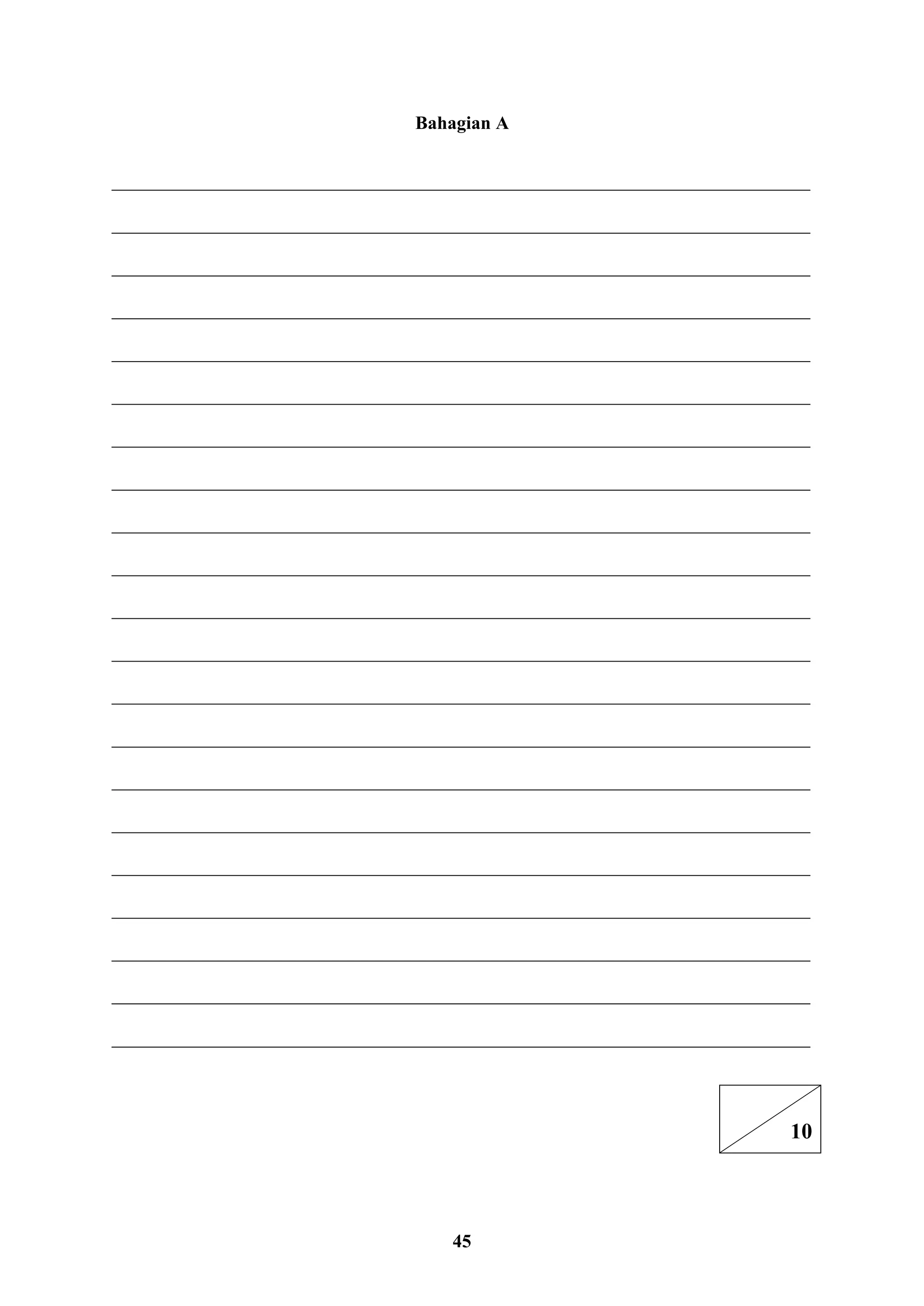 45
Bahagian A
___________________________________________________________________________
___________________________________________________________________________
___________________________________________________________________________
___________________________________________________________________________
___________________________________________________________________________
___________________________________________________________________________
___________________________________________________________________________
___________________________________________________________________________
___________________________________________________________________________
___________________________________________________________________________
___________________________________________________________________________
___________________________________________________________________________
___________________________________________________________________________
___________________________________________________________________________
___________________________________________________________________________
___________________________________________________________________________
___________________________________________________________________________
___________________________________________________________________________
___________________________________________________________________________
___________________________________________________________________________
___________________________________________________________________________
10
 