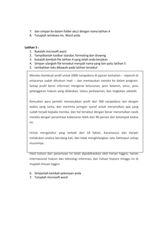 LATIHAN | DOC