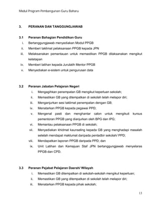 Modul lengkap ppgb 2011 | PDF