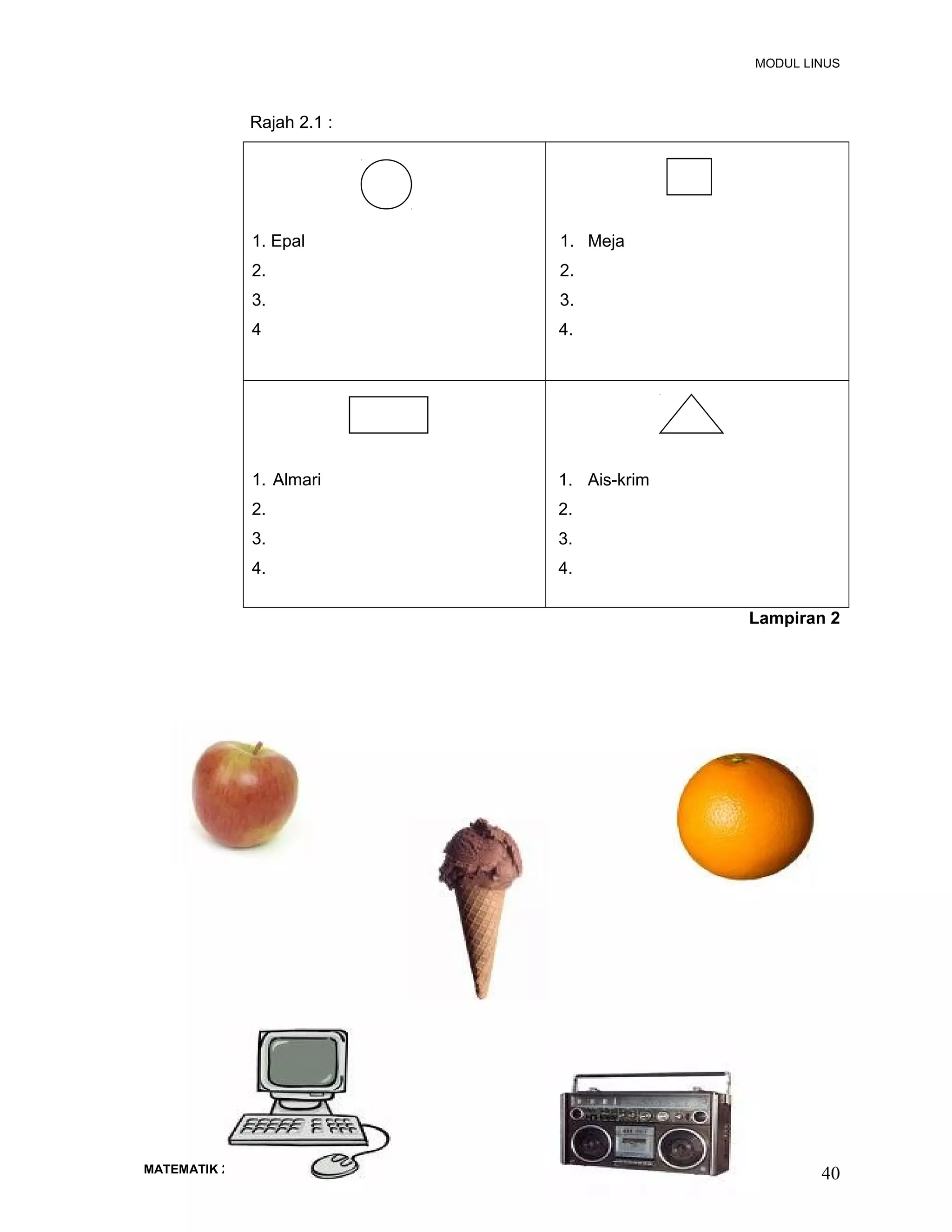 Modul linus matematik | DOC