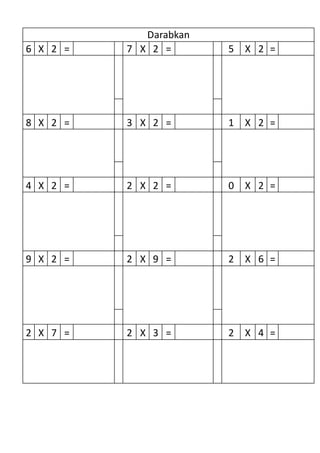 Modul linus numerasi tahun 3 | DOCX