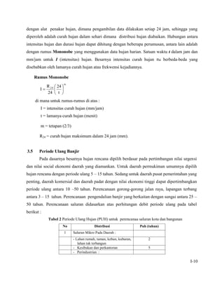 Modul TKP M3KB3 - Sistem Jaringan Drainase | PDF