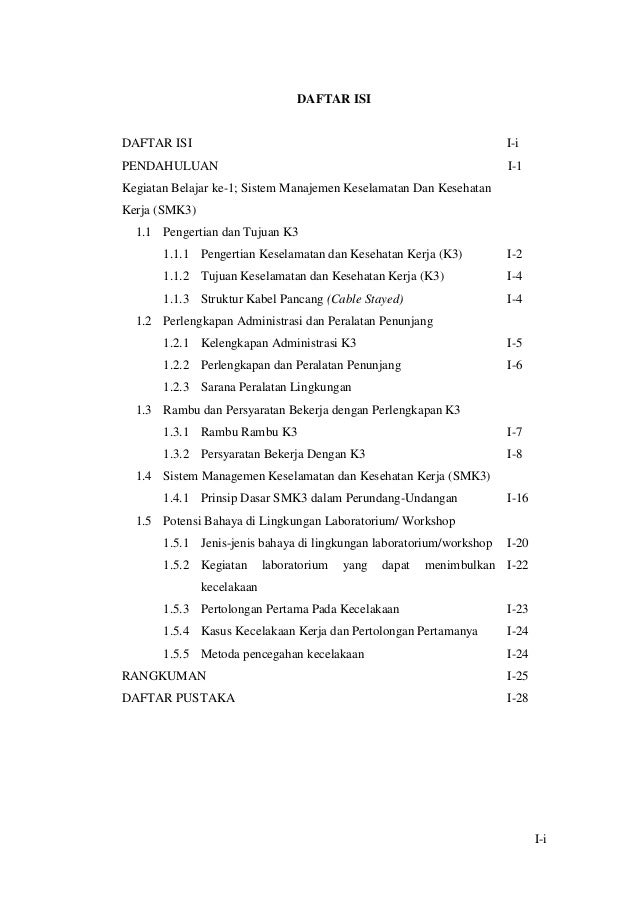 Modul Tkp M6kb1 Sistem Manajemen Keselamatan Dan Kesehatan Kerja Modul Tkp M6kb1 Sistem Manajemen Keselamatan Dan Kesehatan Kerja