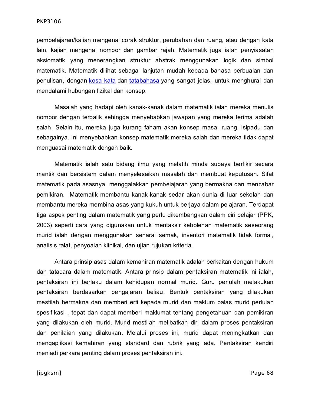 Modul matematik