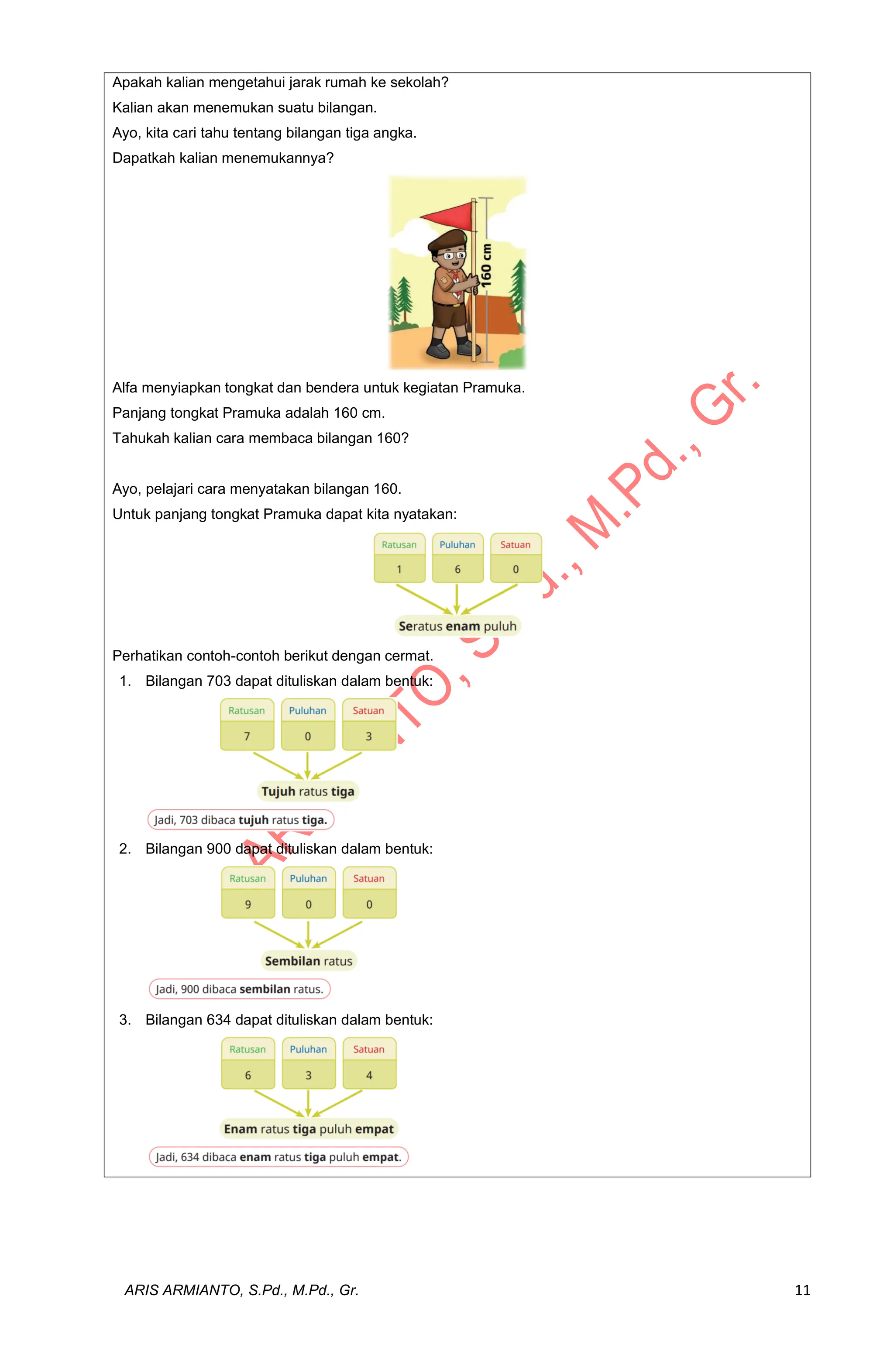 Modul Ajar Matematika Kelas 3 Kurikulum Merdeka Pdf
