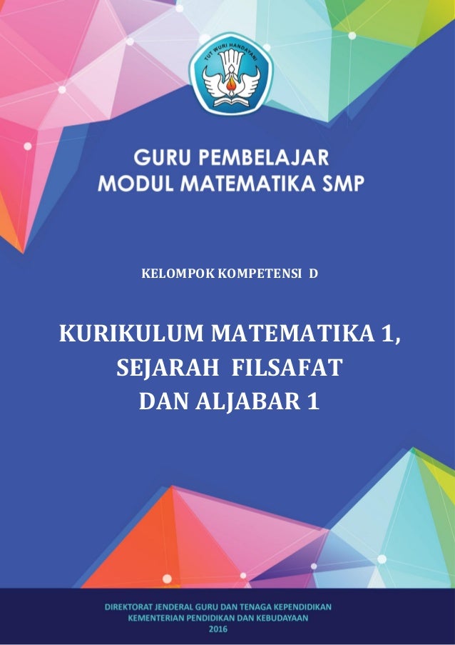 Modul Matematika Smp Kk D