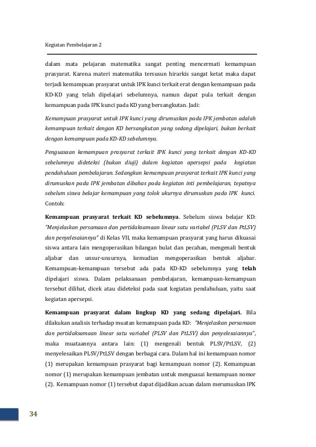 Modul Matematika SMP KK E