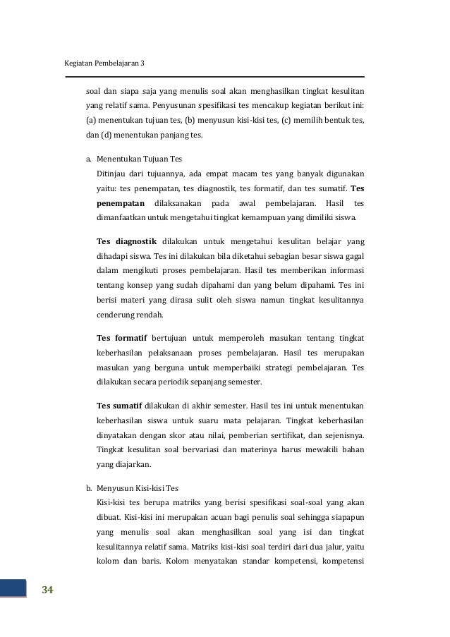 Contoh Soal Tes Diagnostik Matematika Smp - Berbagi Contoh Soal