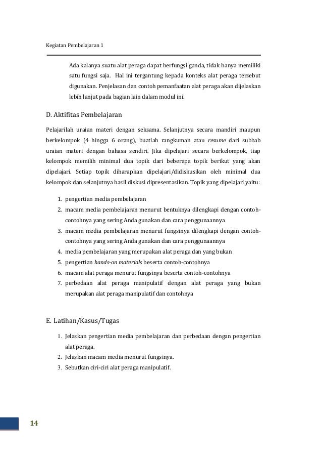 Modul Matematika SMP KK I