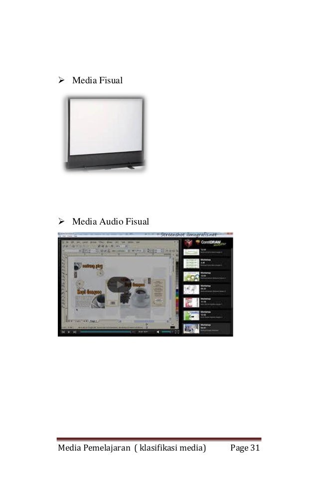 Modul media pembelajaran klasifikasi media