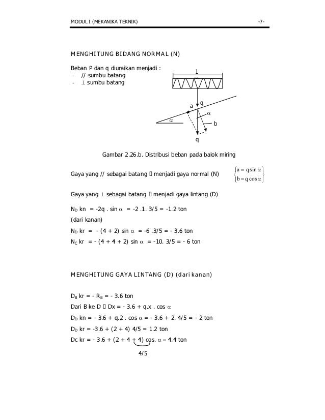 Modul Mekanika Teknik 1