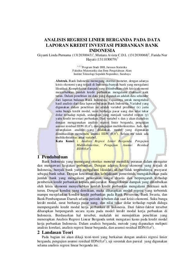 Modul Metode Regresi