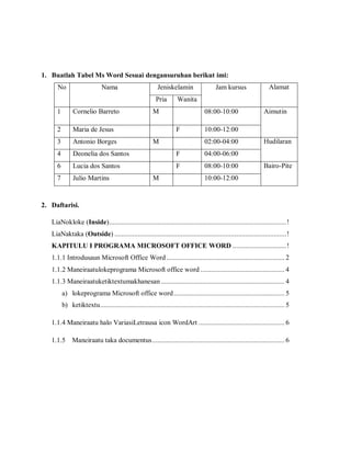 Modul microsoft office | PDF