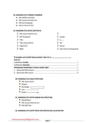 Modul microsoft office | PDF