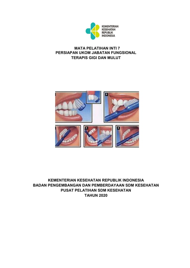 Modul mpi 7 PERSIAPAN UKOM JABATAN FUNGSIONAL TERAPIS GIGI DAN MULUT | PDF