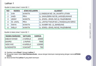 Modul ms. excel 2007 | PPTX