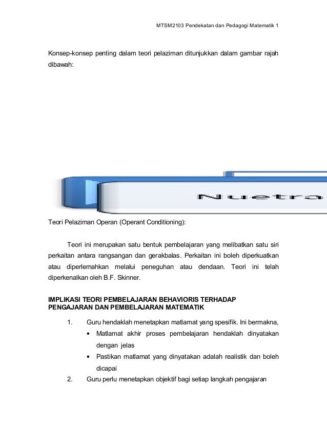 Modul mtsm2103 : MAJOR MATEMATIK