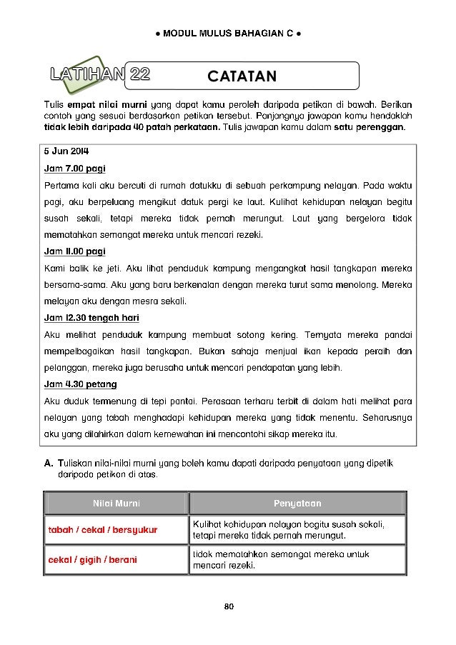 Modul mulus bahagian c sjk (modul guru)