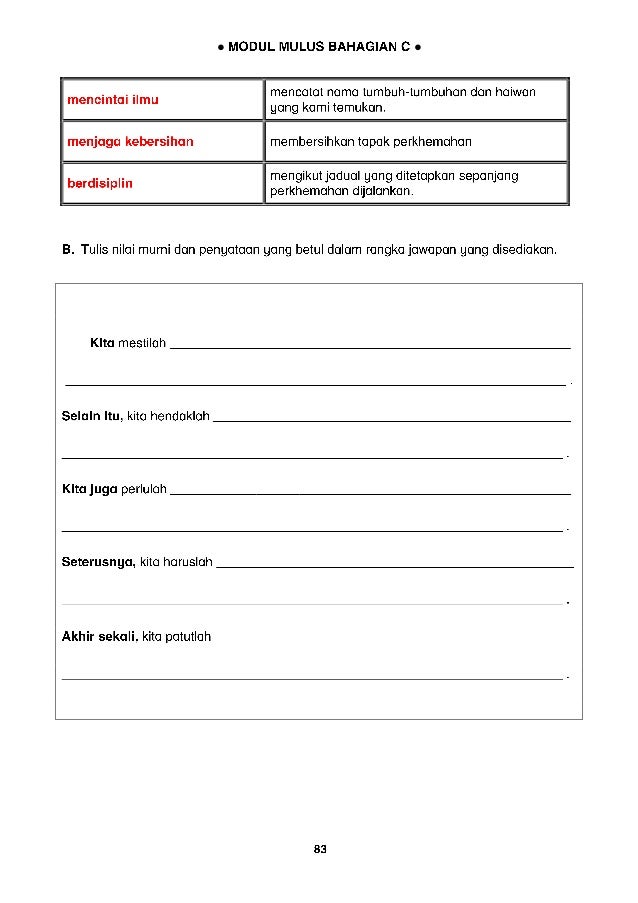 Modul mulus bahagian c sk (modul guru)