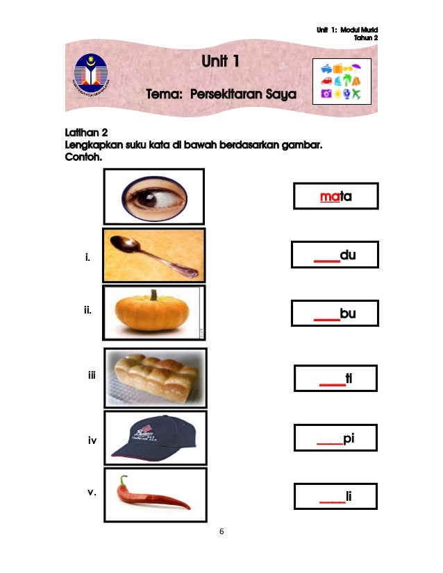 Modul murid unit 1