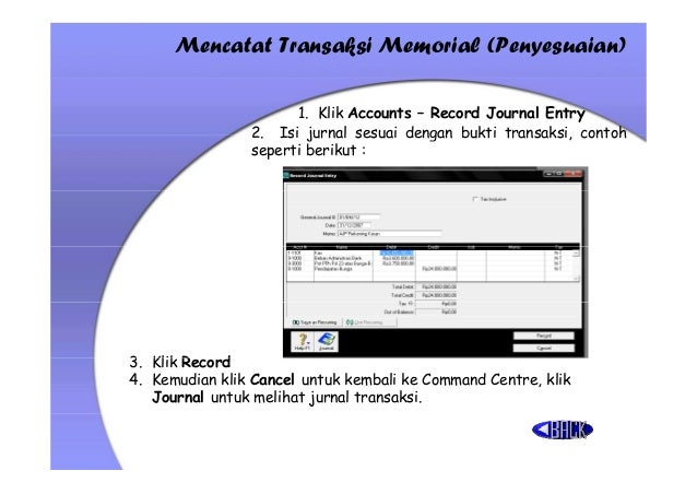 Modul myob step-by-step