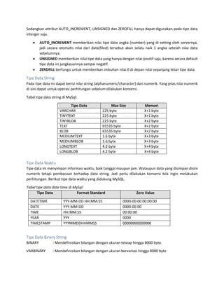 Modul my sql tutorial part 2 | PDF