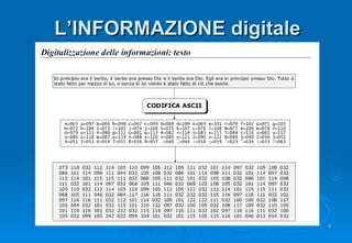 L’INFORMAZIONE digitale 
