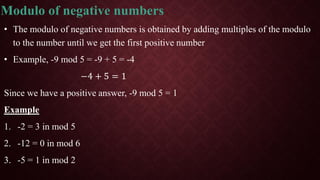 modulo.pdf mathematics made easy for shs | PPT