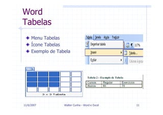 Modulo 4    Word E  Excel