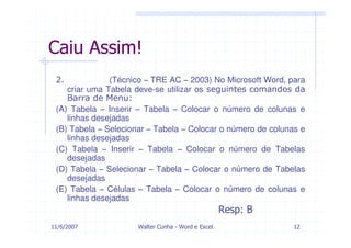 Modulo 4    Word E  Excel