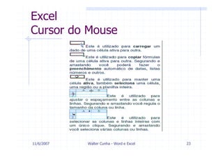 Modulo 4    Word E  Excel