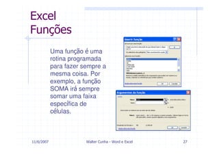 Modulo 4    Word E  Excel