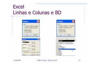 Modulo 4    Word E  Excel