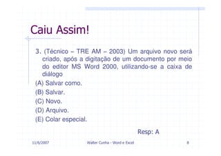 Modulo 4    Word E  Excel