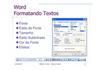 Modulo 4    Word E  Excel
