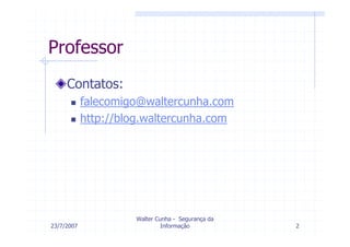 Modulo 7     Seguranca ( Incompleta)