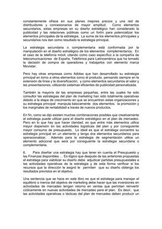 Modulo Marketing Operativo