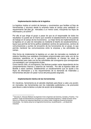 Modulo Marketing Operativo