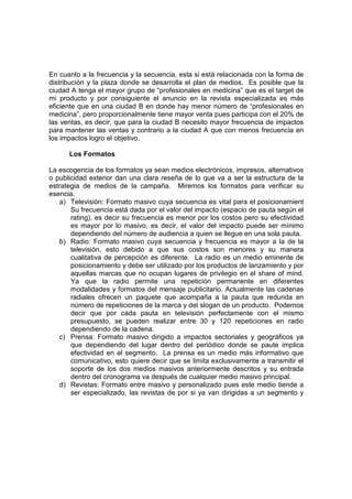 Modulo Marketing Operativo