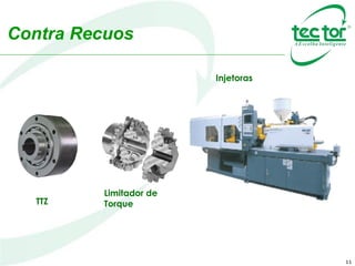 11
Contra Recuos
TTZ
Limitador de
Torque
Injetoras
 