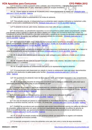  direito para o concurso CFOBA