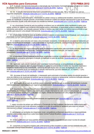  direito para o concurso CFOBA