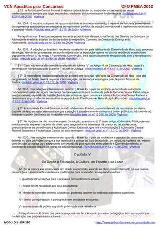  direito para o concurso CFOBA